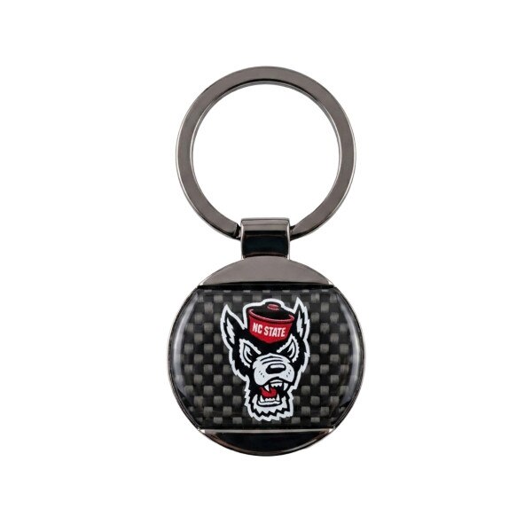 Keychain Carbon Fiber Tuffy Head
